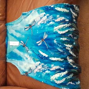 New dragonfly tank top